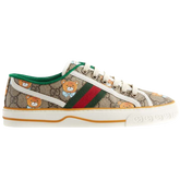 Gucci Tennis 1977 Sneakers / Trainers Brown / White / Orange / Green / Red